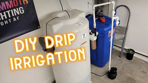 DIY Drip Irrigation for Indoor Use - Automated feeding - NO MORE HAND WATERING!!