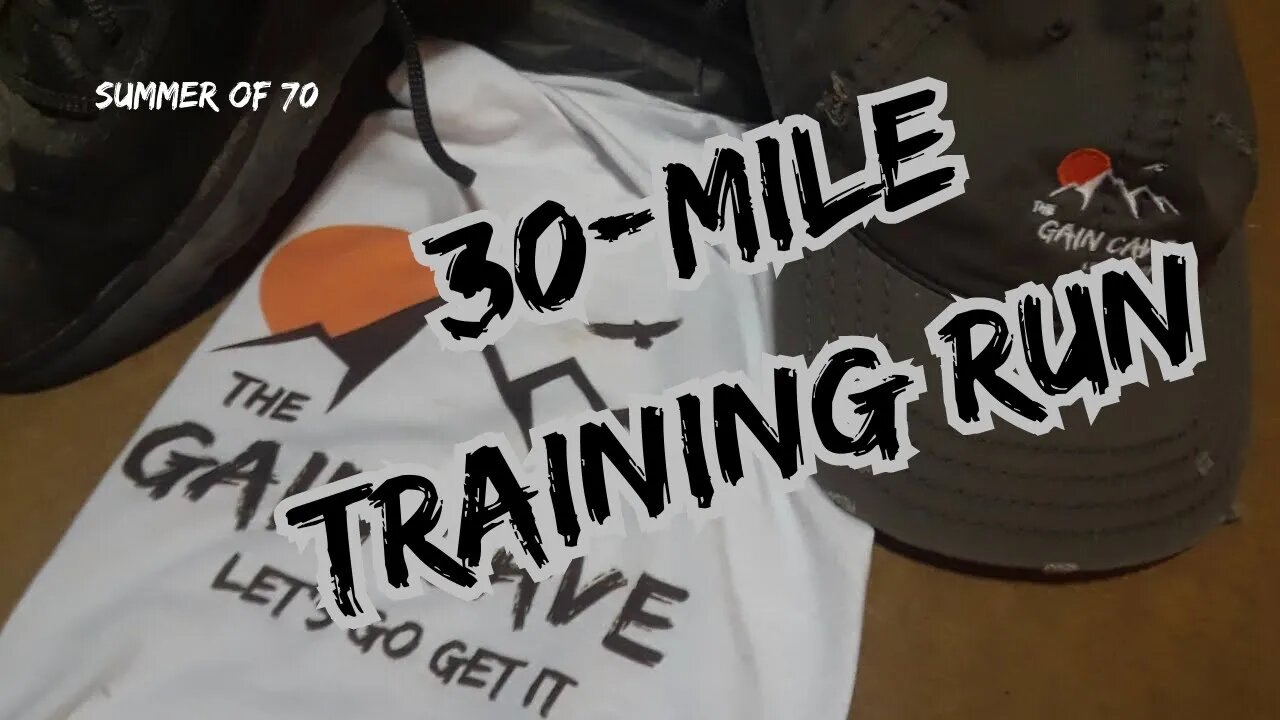 30 Mile Training Run Experiment