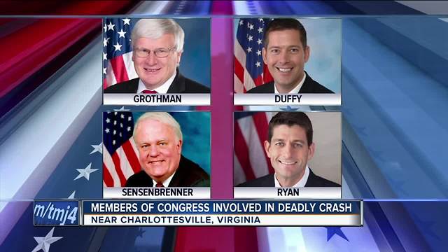 Members of Congress involved in deadly crash