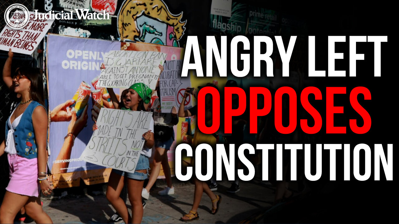 Angry Left OPPOSES Constitution