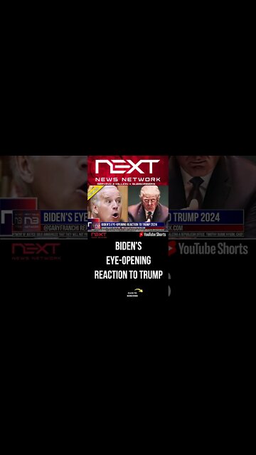 Biden's Eye-Opening Reaction to Trump 2024 #shorts