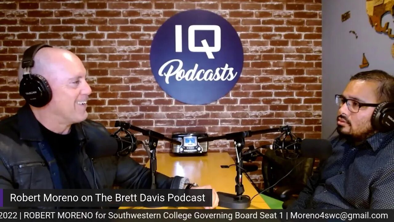 Robert Moreno LIVE on The Brett Davis Podcast