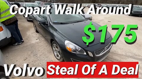 Volvo Steal Of A Deal Copart Walk Around