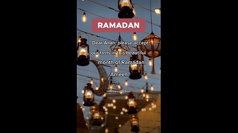 Ramadan Mubarak🌙