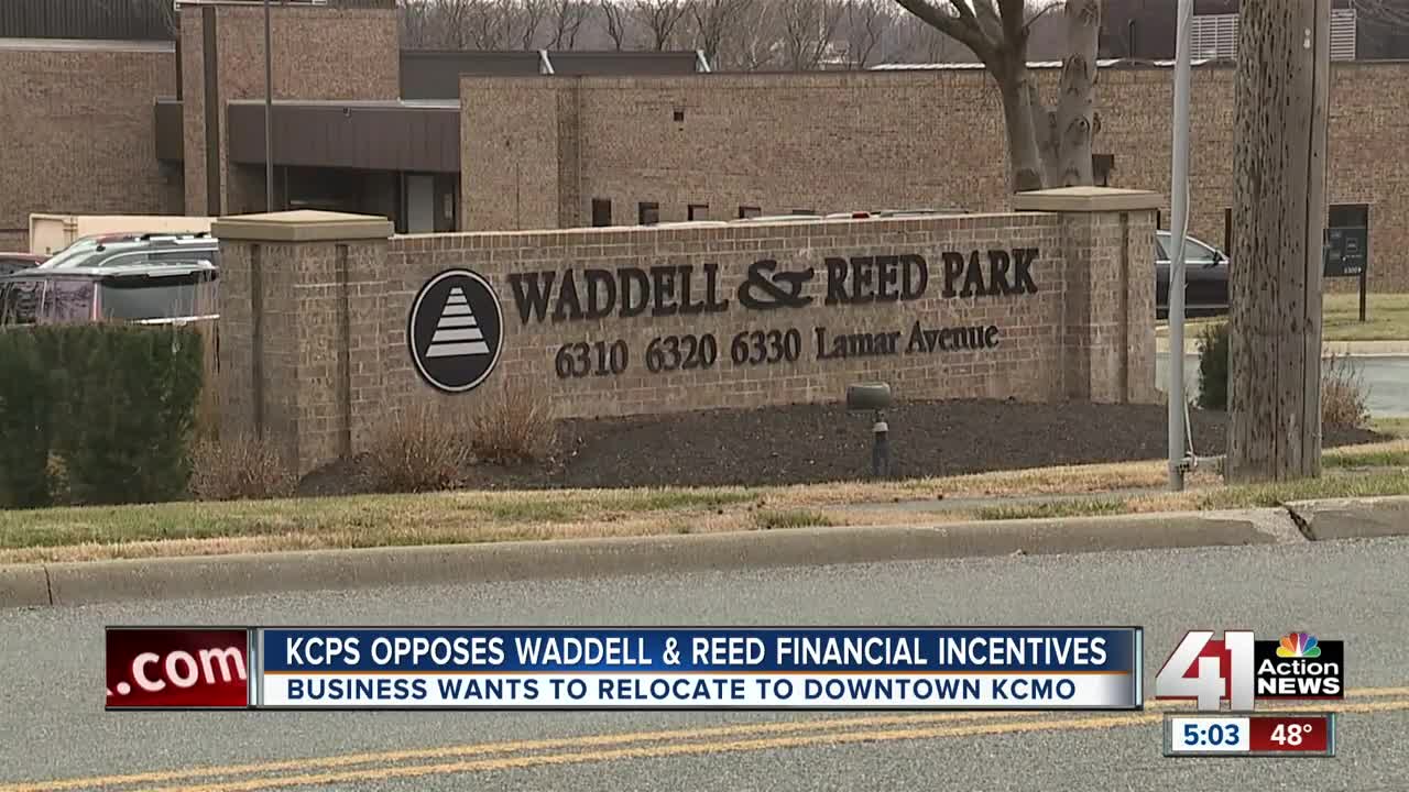 Council pares back incentives for Waddell & Reed project; delays vote
