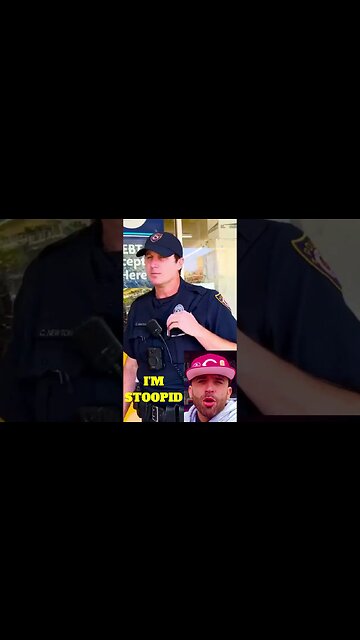 Frauditor AssElmo Debates Trespassing With Cops & Loses! #shorts