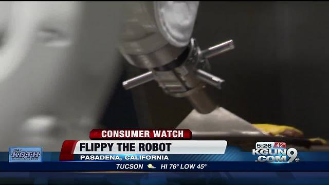 Flippy the Burger-Flipping Robot