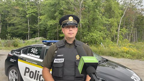 Sergent Louis-Philippe Bibeau, de la Sûreté du Québec Aout 2021