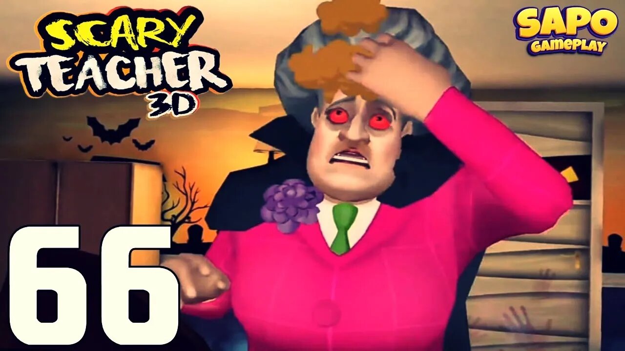 Scary Teacher 3D - New Update New Chapter | Bat Romance | Gameplay Walkthrough Part 66