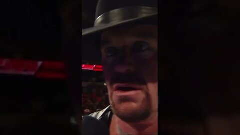 The Undertaker calls out brock lesnar ! #wwe #shorts