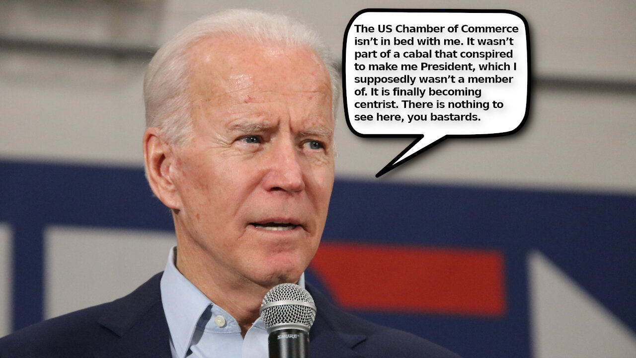 Politico Covers for Chamber of Commerce Being in Bed With Biden After Time’s Election Cabal Article