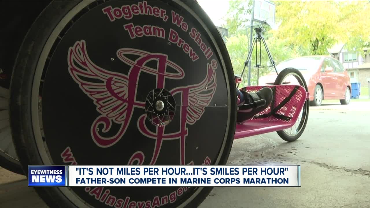 Williamsville father and son team compete in Marine Corps Marathon