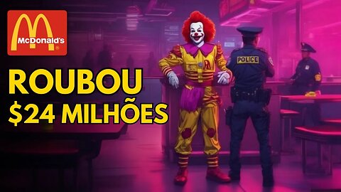 O homem que roubou $ 24.000.000 do McDonald's