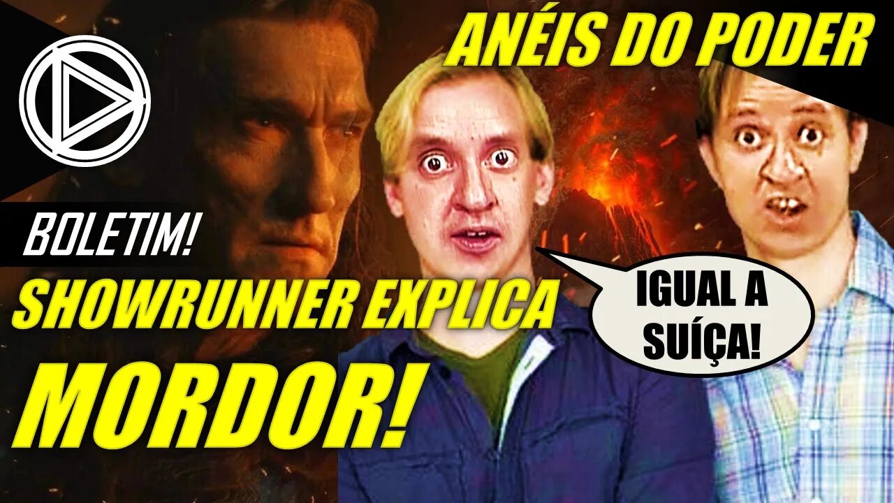 ANÉIS DO PODER: SHOWRUNNER EXPLICA MORDOR SUÍÇO! #HORAPLAY