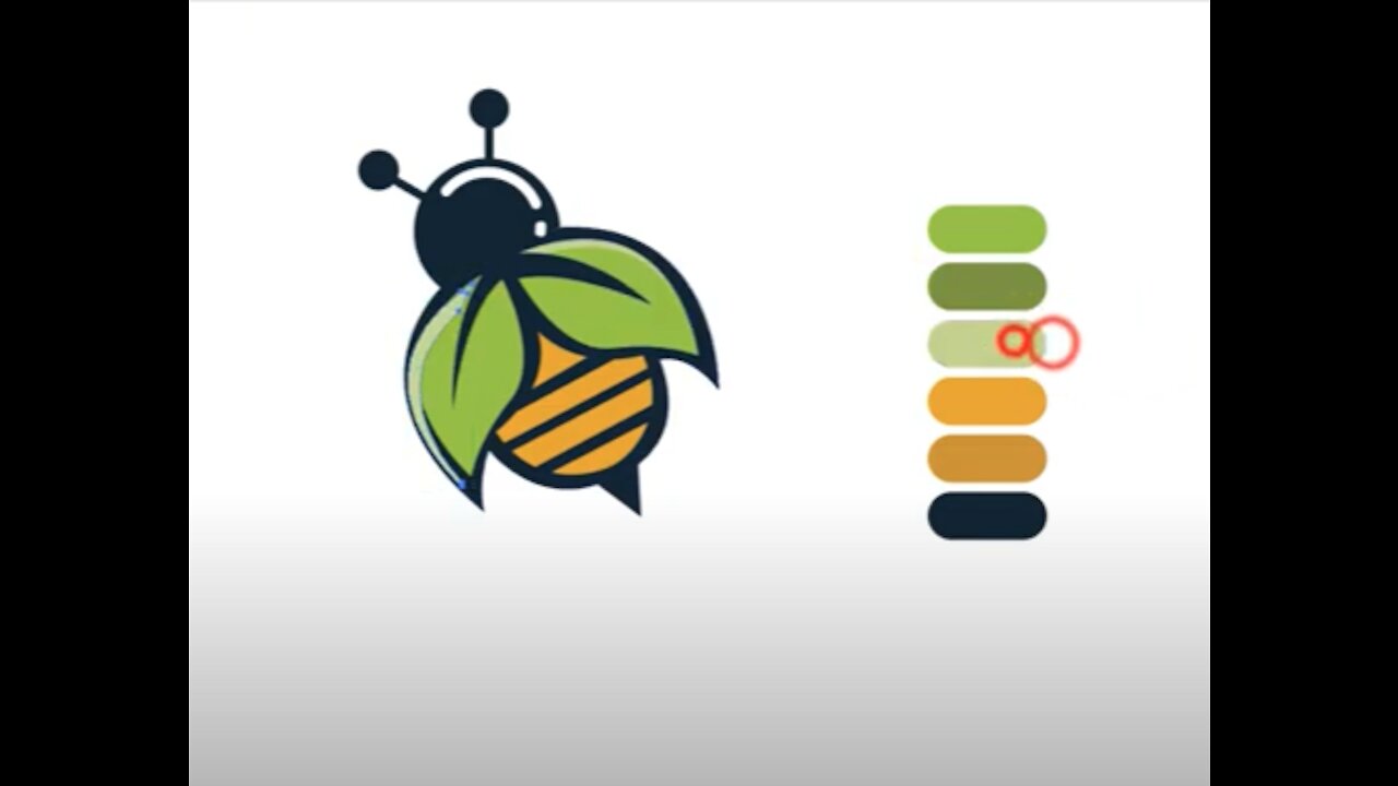 Bee logo design