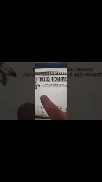 Dollar Bill INK Error! #shorts #money