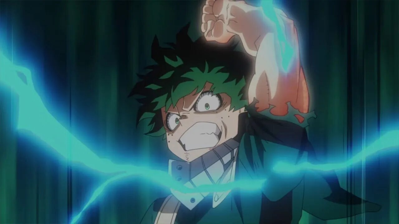 Midoriya uses 100% of One For All to stop Shigaraki | My Hero Academia Season 6 Ep - 8