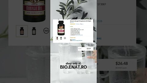 Barlean's, Borage Oil Supplement, 60 Softgels