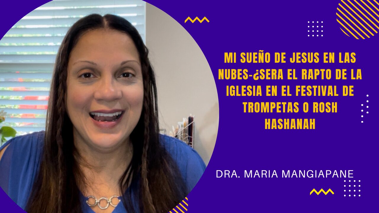Mi sueño de Jesús ¿Será el rapto en la gestividad de trompetas?