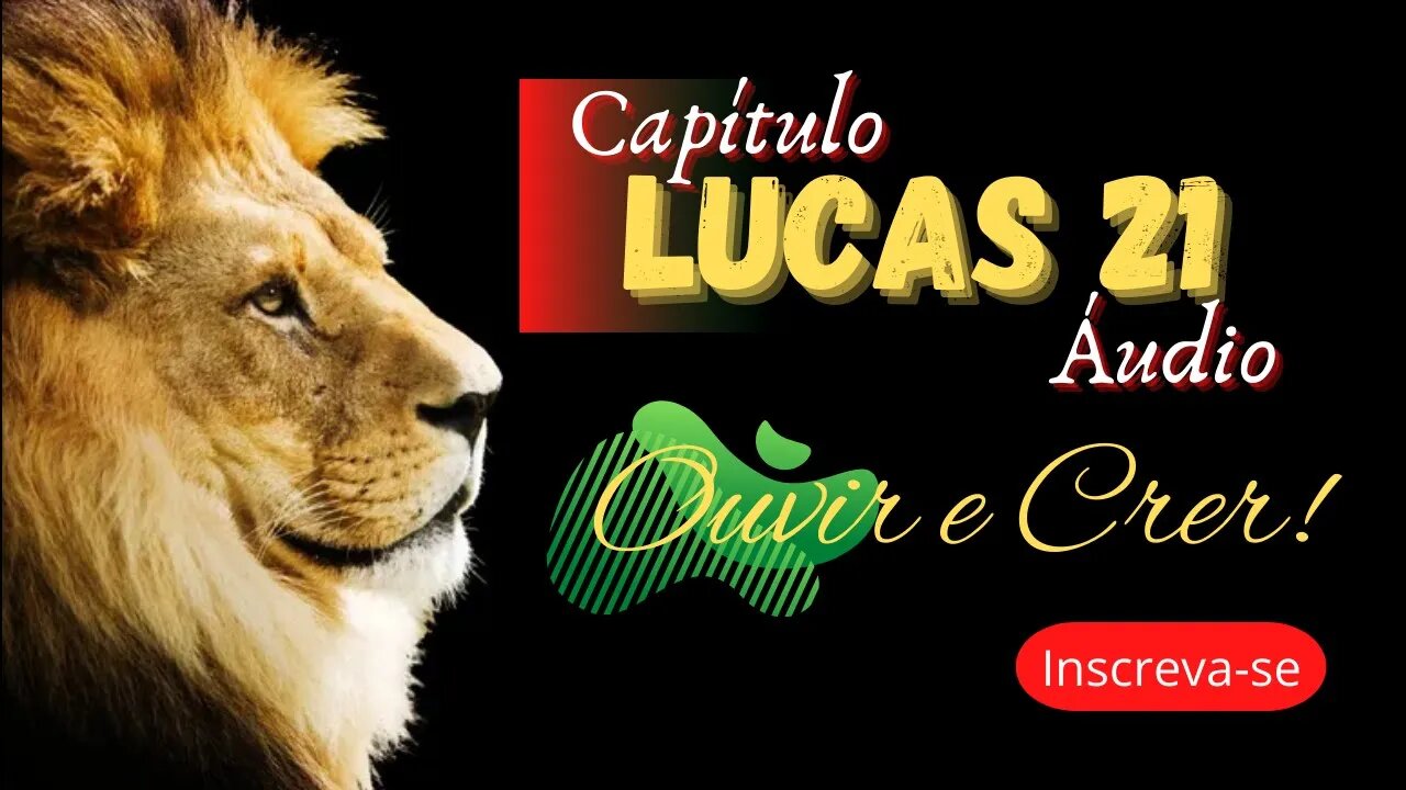 Livro de Lucas Capítulo 21 (Bíblia sagrada). @ouvirecrer61