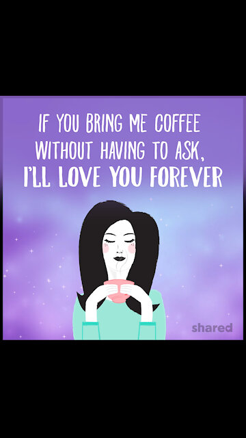 If you bring me coffee [GMG Originals]