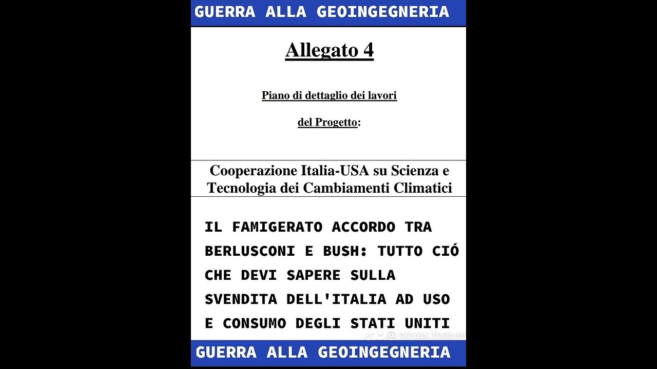 GEOINGEGNERIA: PARTENARIATO BILATERALE USA-ITALIA SUL CAMBIAMENTO CLIMATICO (Le fonti nella sezione descrizione)