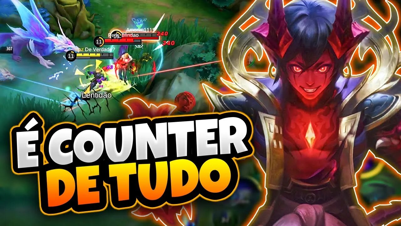 ELE É SEM DÚVIDAS UM DOS HERÓIS MAIS FORTES NA JUNGLE | MOBILE LEGENDS