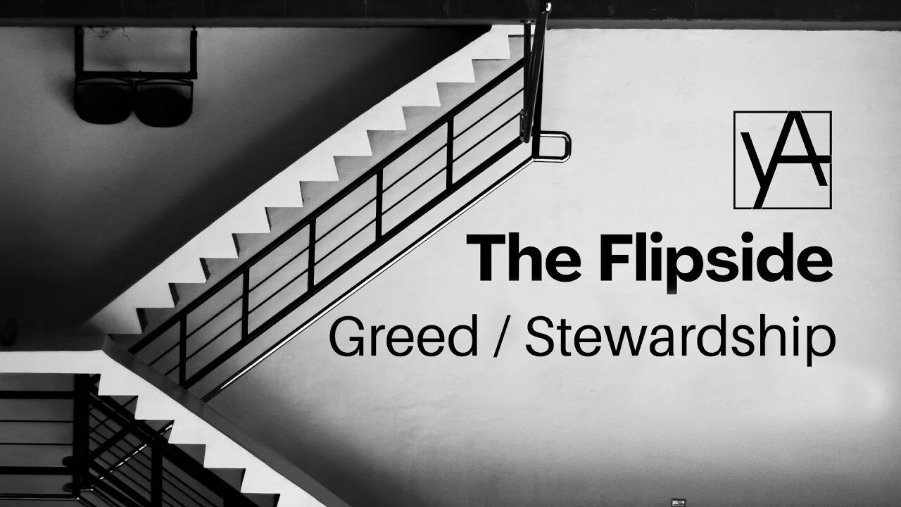 Greed & Stewardship | Young Adults Ministry | David Matranga