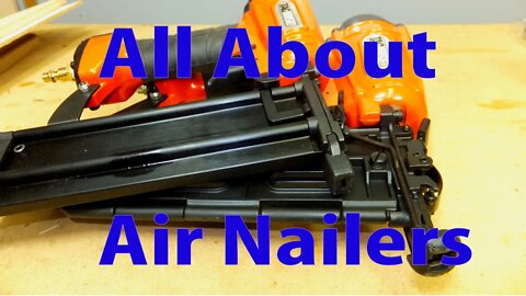 All About Air Nailers for Woodworking - Woodworking for Beginners #16