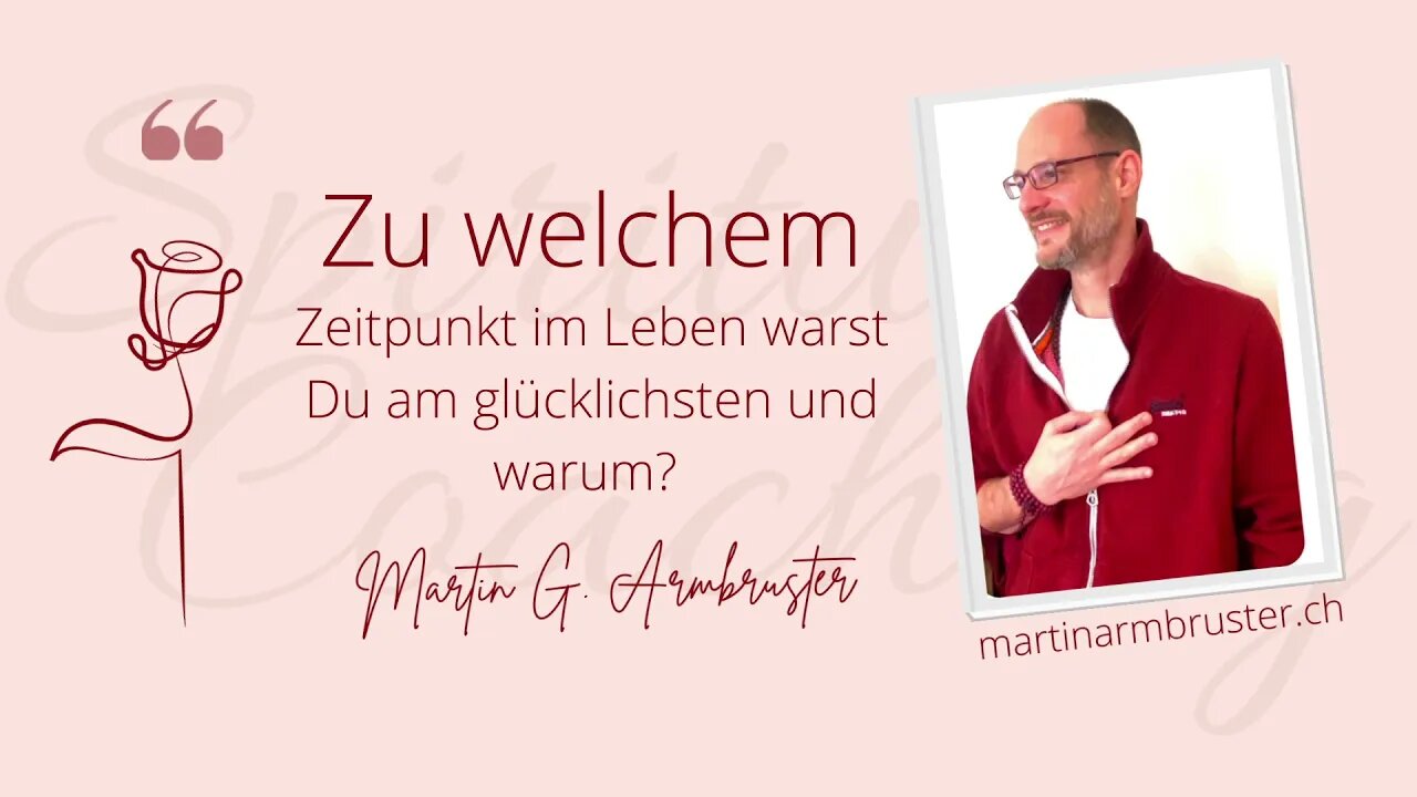 Martin G. Armbruster Quotes: Glücklich