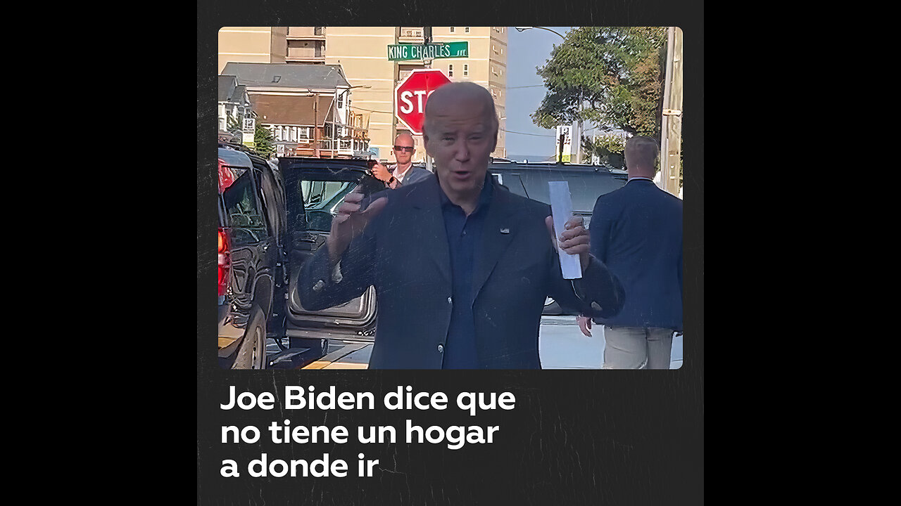 Biden afirma que su viaje a la playa “no son vacaciones”