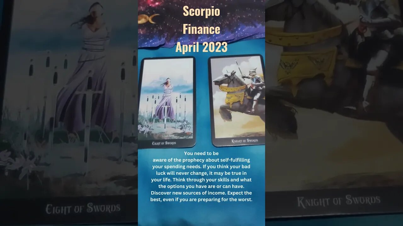 Scorpio Finance April 2023 #finance #tarotreading #tarot #money #scorpio