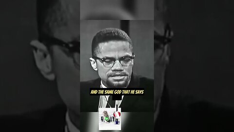 Malcolm X says all religions believe in the same God