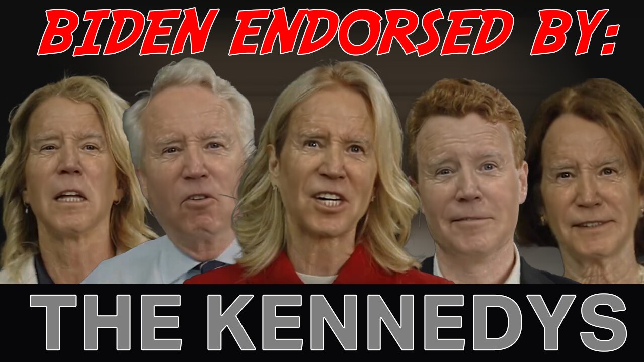 The Kennedy Family Endorses Joe Biden... Why do they all look alike?