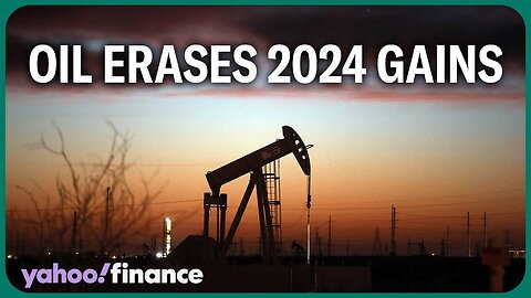 Oil erases 2024 gains amid lack of demand