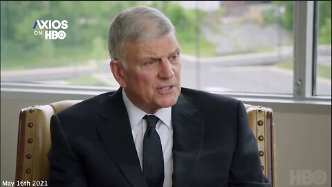 Franklin Graham | "The Vaccine Is a Personal Decision Because This Is Going to Effect Your Life Whether You Like It Or Not. If You Don't Take It You Could Get COVID & Really Be Sick & Really Regret Not Having That Vaccine." - 5/16/2