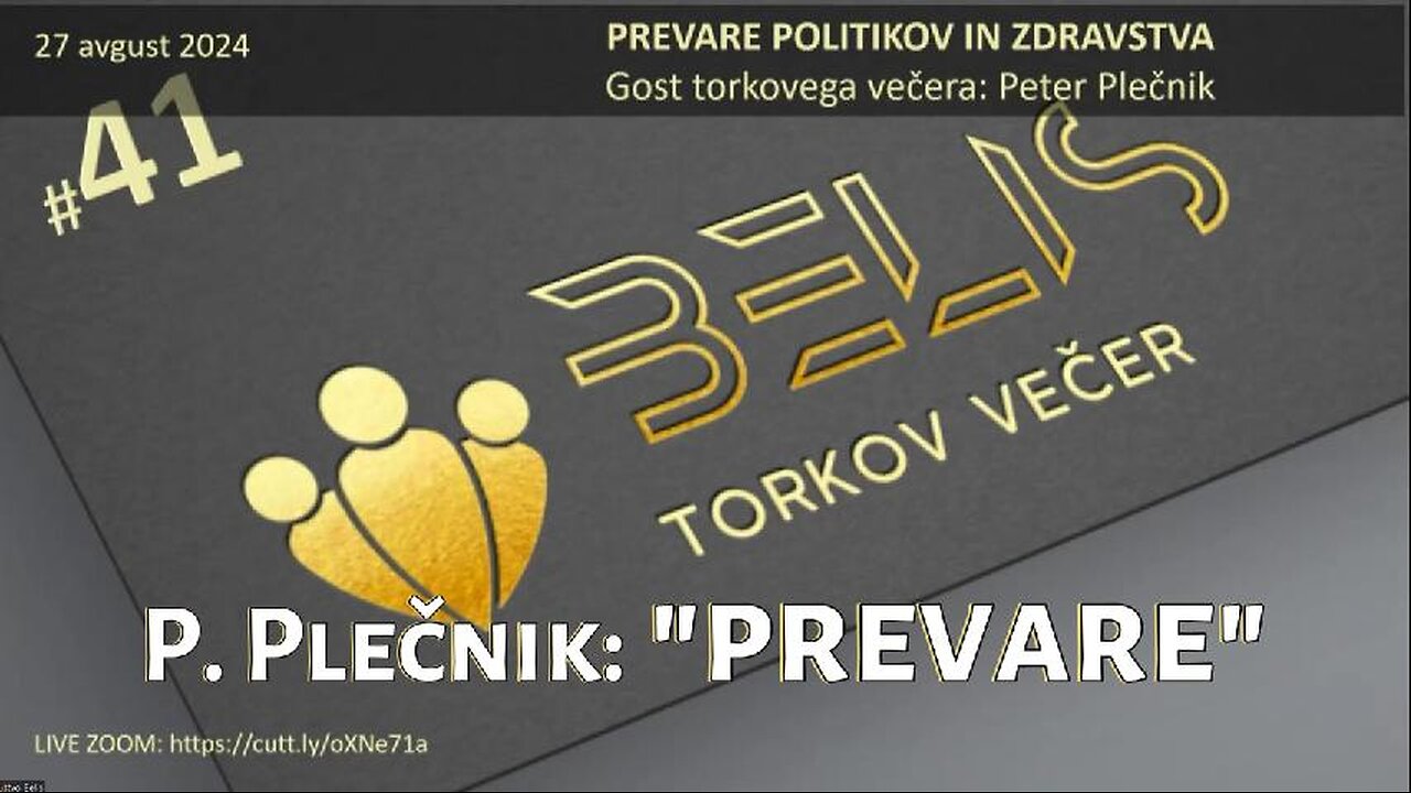 #41. Torkov Večer | PETER PLEČNIK, Gost večera: PREVARE POLITIKOV IN ZDRAVSTVA