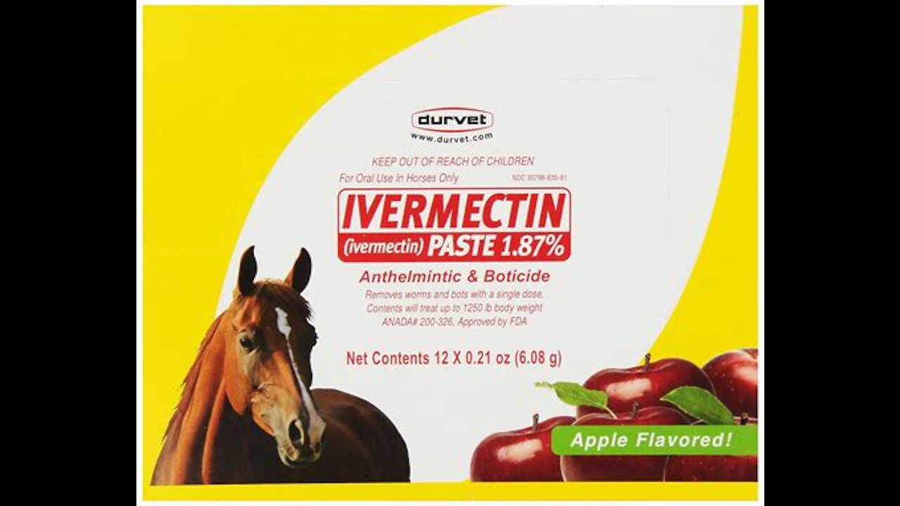 Horse paste IVM is the miracle cure for CoVid and Covid shot side effects