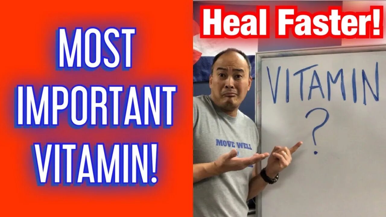 Most Important Vitamin For Healing Injuries! Hidden Cause of Heart Disease! | Dr Wil & Dr K