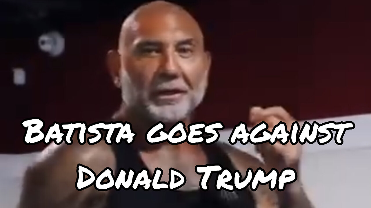 Batista campaigns against Donald Trump