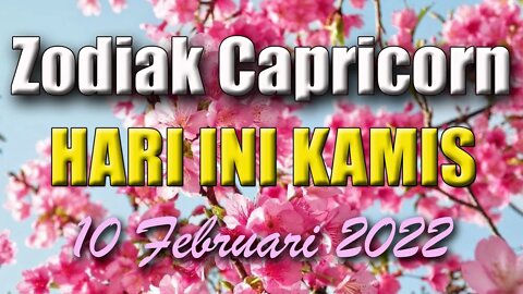 Ramalan Zodiak Capricorn Hari Ini Kamis 10 Februari 2022 Asmara Karir Usaha Bisnis Kamu!