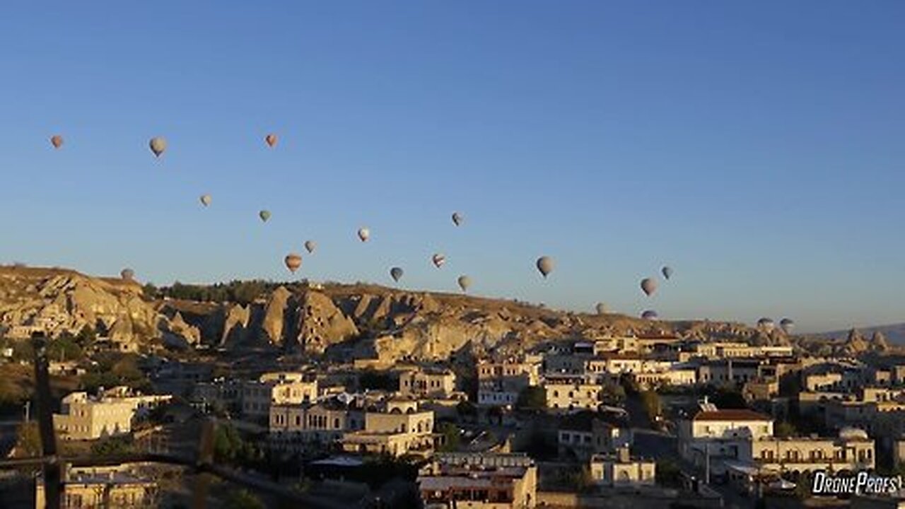 Cappadocia in Turkey is a famous tourist destination