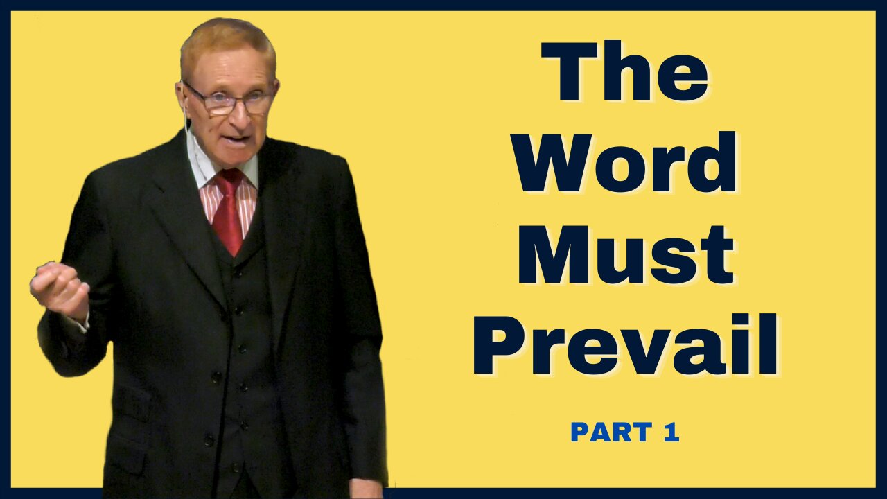 The Word Must Prevail Part 1 | Pastor Phillip H Jackson | Grace Christian Center