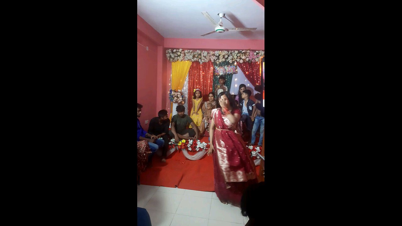 Wedding home dance