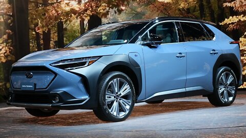 Subaru Booth at 2022 Chicago Auto Show Featuring Solterra