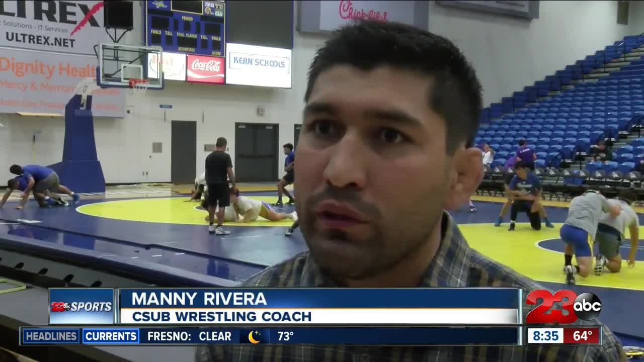 'Runners hit the wrestling mat