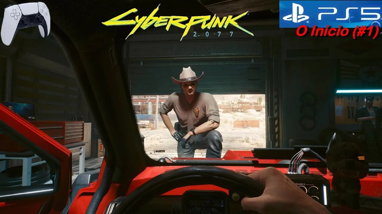 Cyberpunk 2077 - no PlayStation 5 - O Início (#1)