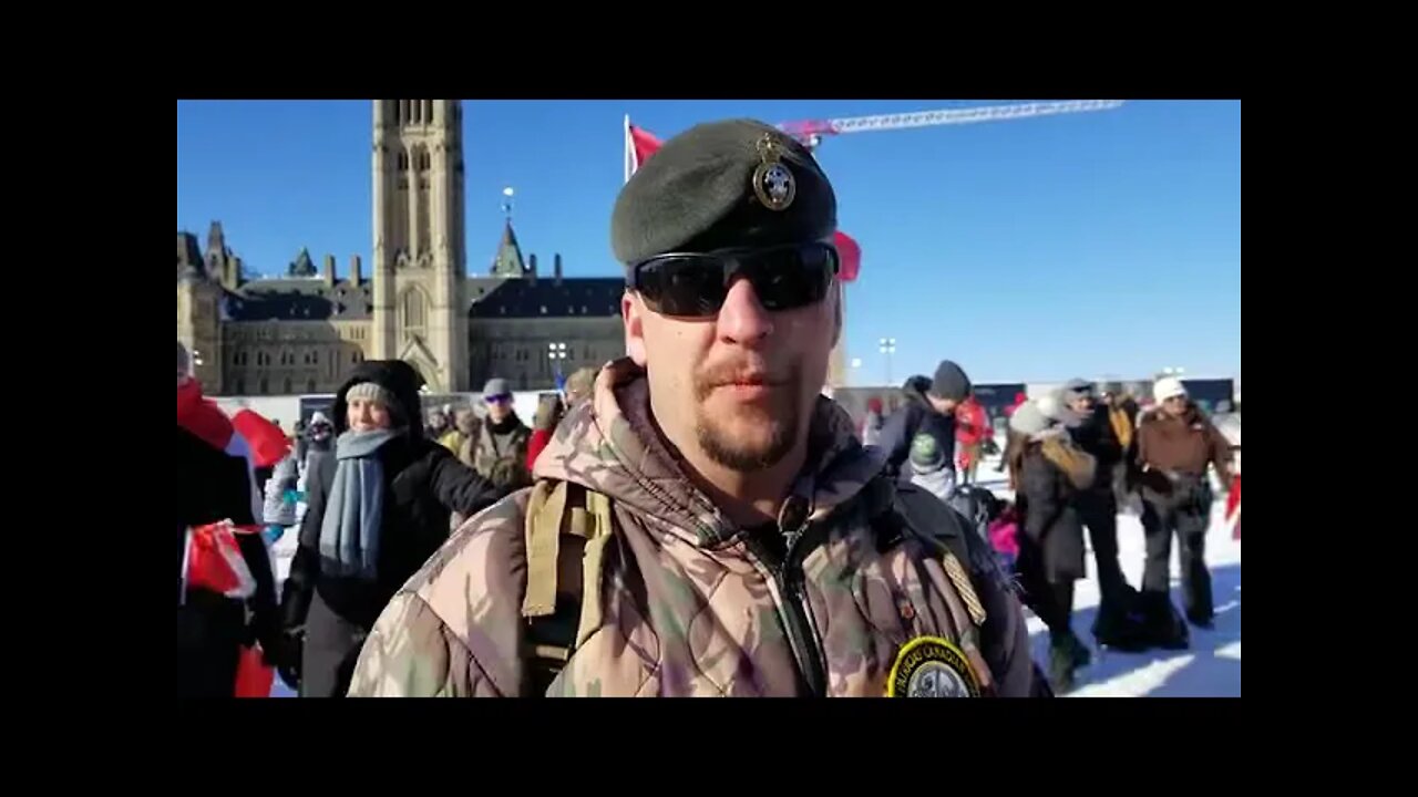 Veteran interview @ Ottawa trucker freedom convoy