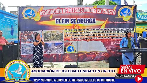 120° SERVICIO A DIOS EN EL MERCADO MODELO DE CHIMBOTE