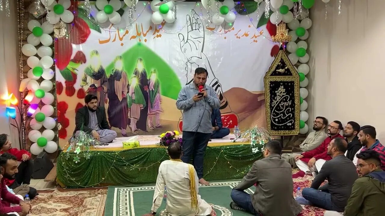 Highlight 44:21 – 49:20 from Khuddam e Mah'di ATFS is going live!